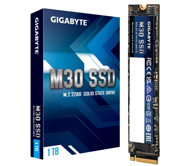 GIGABYTE Dysk SSD NVMe M30 1TB M.2 2280 3500/3500MB/s - 662210 - zdjęcie 3